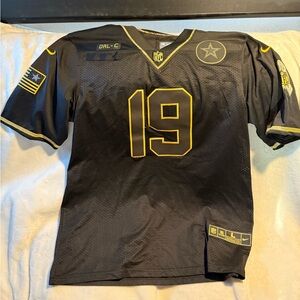 Nike Black Jersey with Yellow Salute to service Dallas Cowboys Amari Cooper